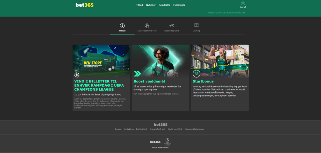 Anmeldelse af bet365