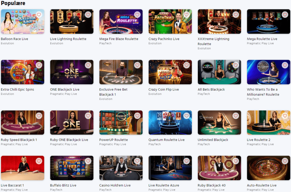 expekt live casino bonus